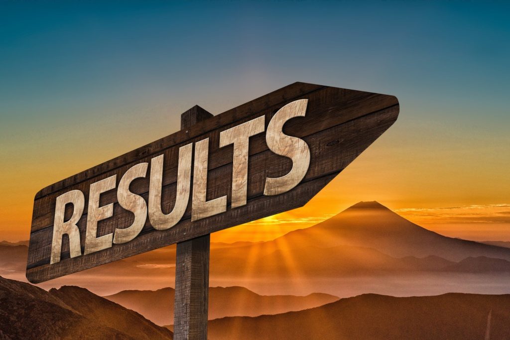 obter resultados